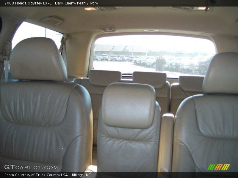 Dark Cherry Pearl / Ivory 2008 Honda Odyssey EX-L