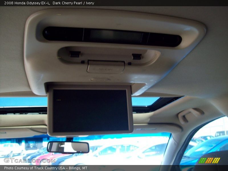 Dark Cherry Pearl / Ivory 2008 Honda Odyssey EX-L