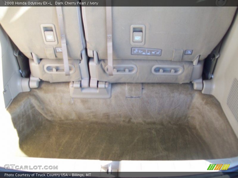 Dark Cherry Pearl / Ivory 2008 Honda Odyssey EX-L