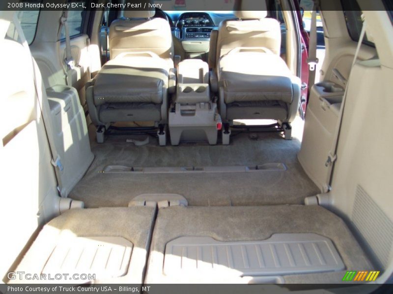 Dark Cherry Pearl / Ivory 2008 Honda Odyssey EX-L