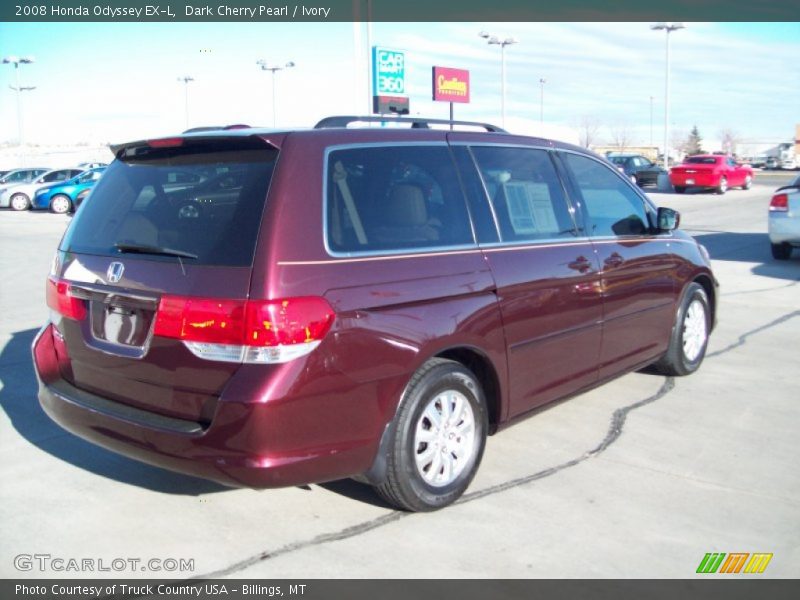 Dark Cherry Pearl / Ivory 2008 Honda Odyssey EX-L