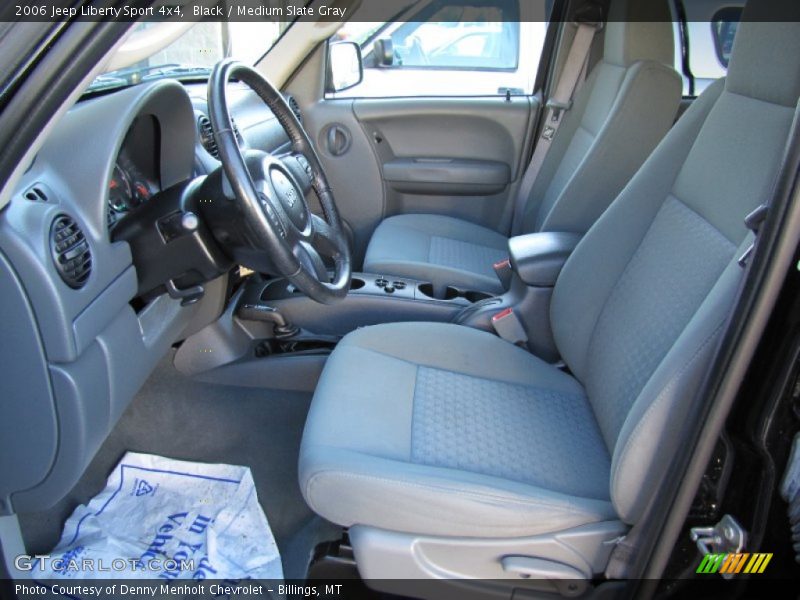 Black / Medium Slate Gray 2006 Jeep Liberty Sport 4x4