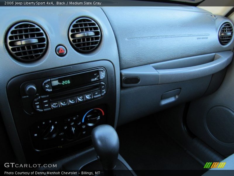 Black / Medium Slate Gray 2006 Jeep Liberty Sport 4x4