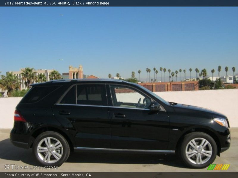 Black / Almond Beige 2012 Mercedes-Benz ML 350 4Matic