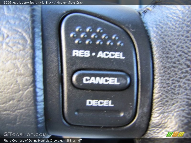 Black / Medium Slate Gray 2006 Jeep Liberty Sport 4x4