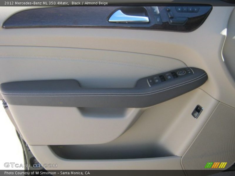 Black / Almond Beige 2012 Mercedes-Benz ML 350 4Matic