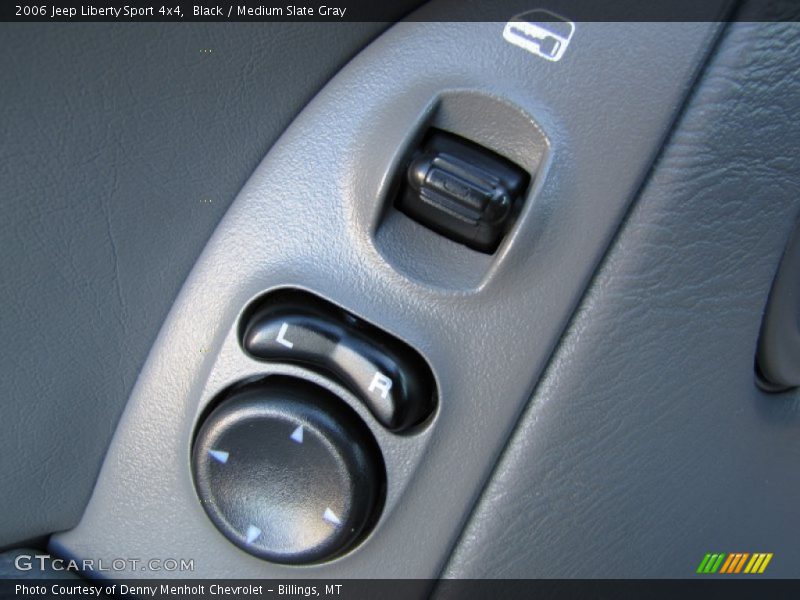 Black / Medium Slate Gray 2006 Jeep Liberty Sport 4x4