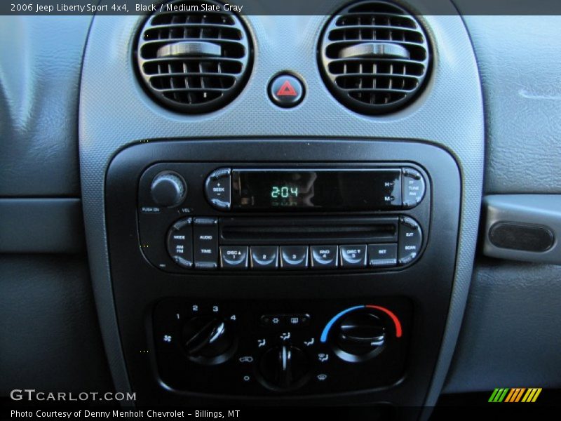Black / Medium Slate Gray 2006 Jeep Liberty Sport 4x4