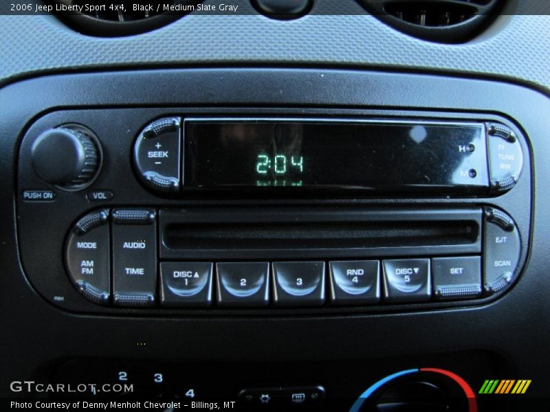 Black / Medium Slate Gray 2006 Jeep Liberty Sport 4x4