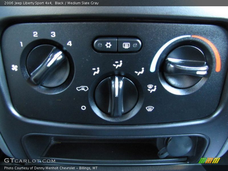 Black / Medium Slate Gray 2006 Jeep Liberty Sport 4x4