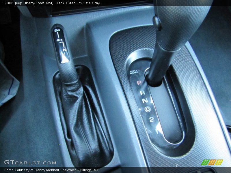 Black / Medium Slate Gray 2006 Jeep Liberty Sport 4x4