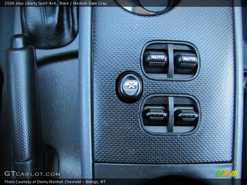 Black / Medium Slate Gray 2006 Jeep Liberty Sport 4x4