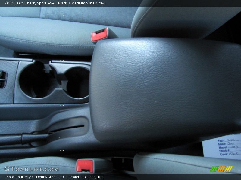 Black / Medium Slate Gray 2006 Jeep Liberty Sport 4x4
