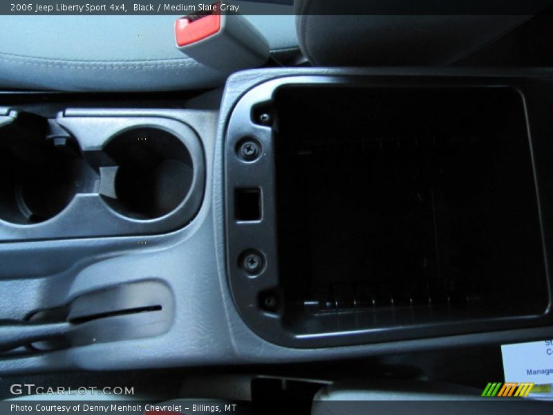 Black / Medium Slate Gray 2006 Jeep Liberty Sport 4x4