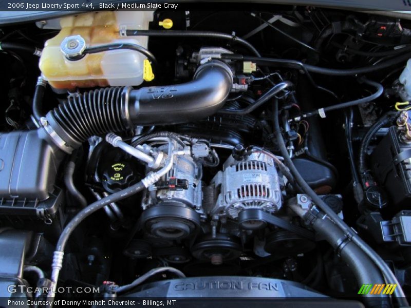 Black / Medium Slate Gray 2006 Jeep Liberty Sport 4x4