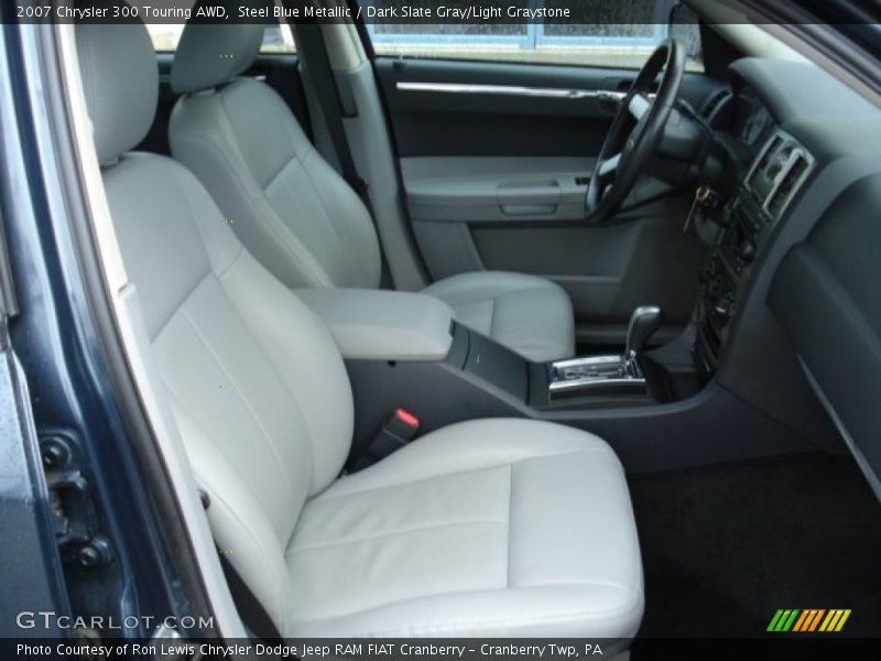 Steel Blue Metallic / Dark Slate Gray/Light Graystone 2007 Chrysler 300 Touring AWD