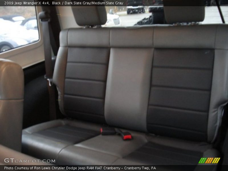 Black / Dark Slate Gray/Medium Slate Gray 2009 Jeep Wrangler X 4x4