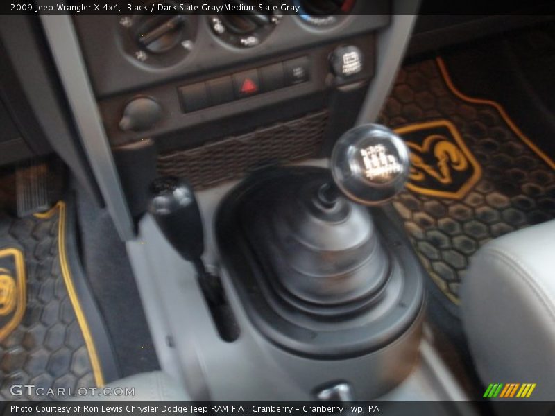 Black / Dark Slate Gray/Medium Slate Gray 2009 Jeep Wrangler X 4x4