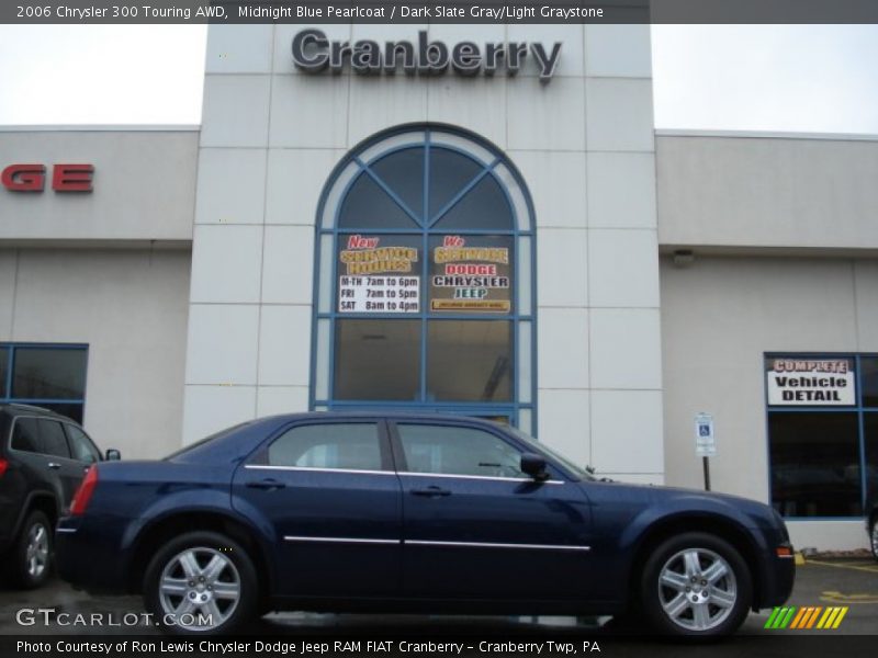 Midnight Blue Pearlcoat / Dark Slate Gray/Light Graystone 2006 Chrysler 300 Touring AWD