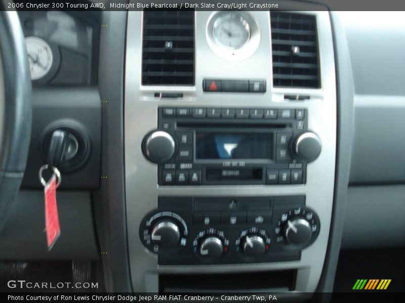 Midnight Blue Pearlcoat / Dark Slate Gray/Light Graystone 2006 Chrysler 300 Touring AWD