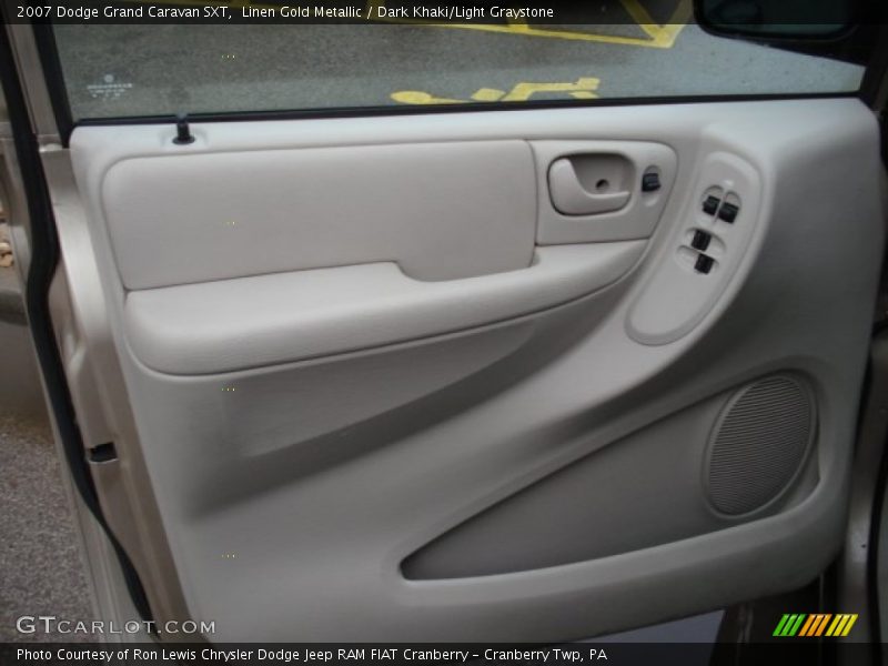 Linen Gold Metallic / Dark Khaki/Light Graystone 2007 Dodge Grand Caravan SXT