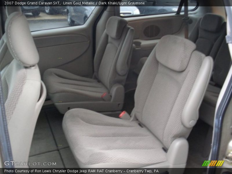 Linen Gold Metallic / Dark Khaki/Light Graystone 2007 Dodge Grand Caravan SXT
