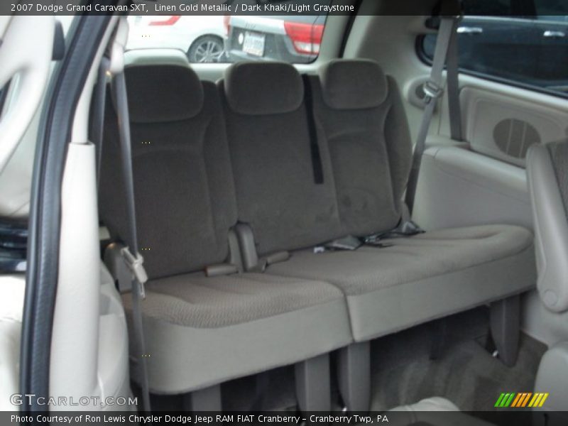 Linen Gold Metallic / Dark Khaki/Light Graystone 2007 Dodge Grand Caravan SXT