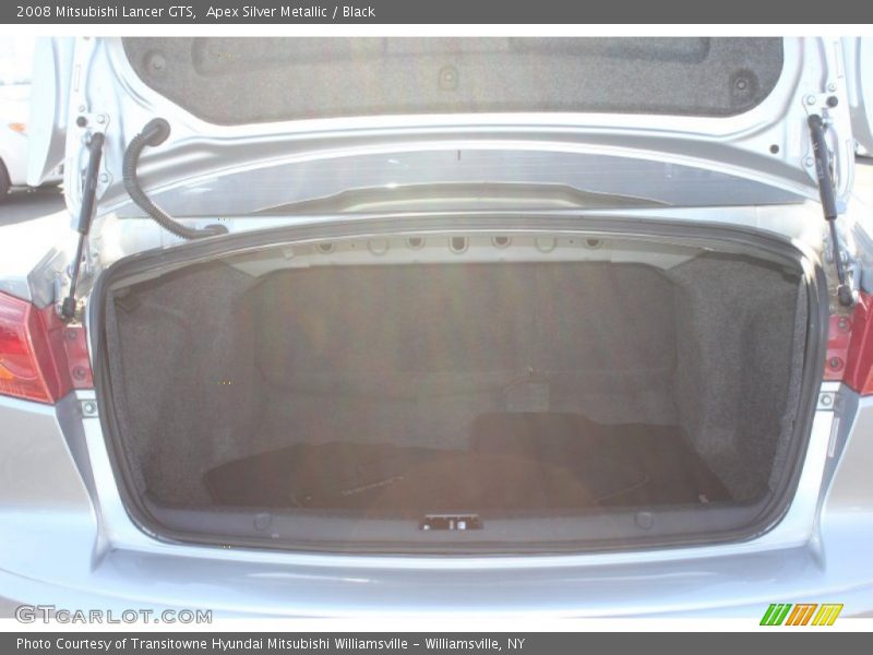 Apex Silver Metallic / Black 2008 Mitsubishi Lancer GTS