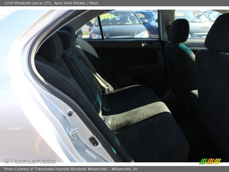 Apex Silver Metallic / Black 2008 Mitsubishi Lancer GTS
