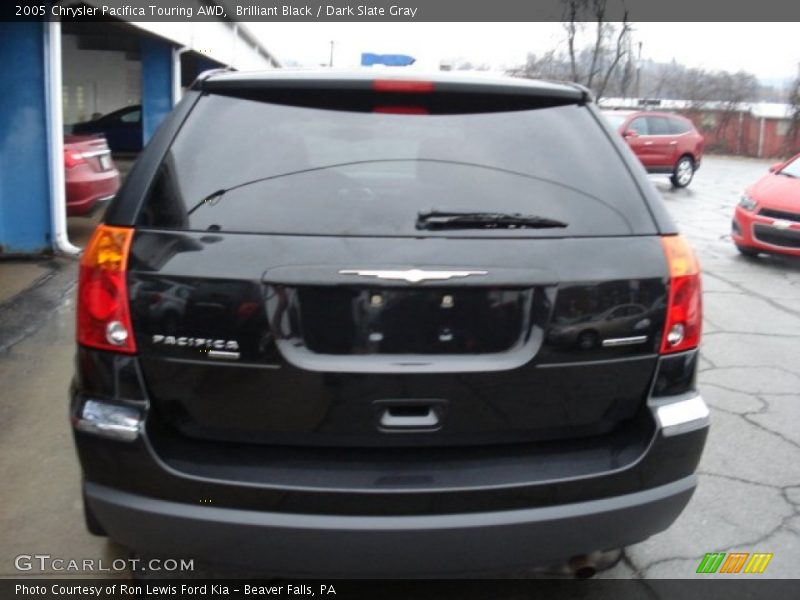 Brilliant Black / Dark Slate Gray 2005 Chrysler Pacifica Touring AWD