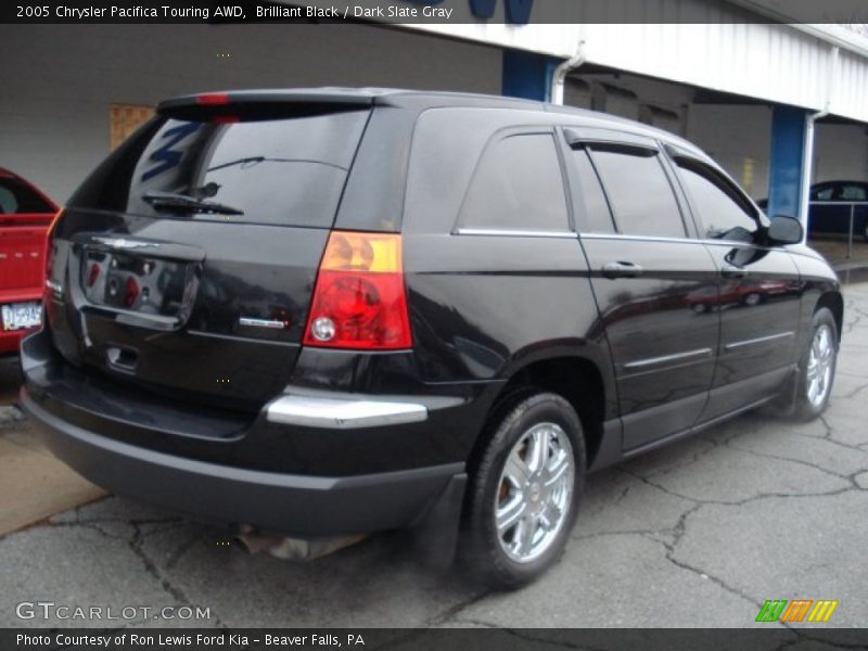 Brilliant Black / Dark Slate Gray 2005 Chrysler Pacifica Touring AWD