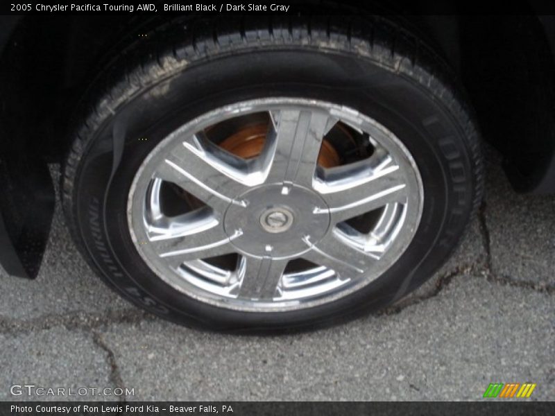 Brilliant Black / Dark Slate Gray 2005 Chrysler Pacifica Touring AWD