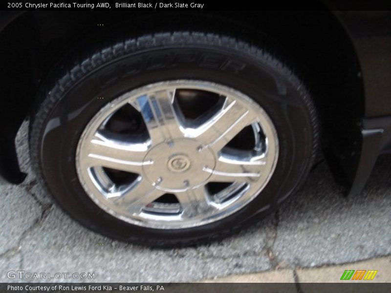 Brilliant Black / Dark Slate Gray 2005 Chrysler Pacifica Touring AWD