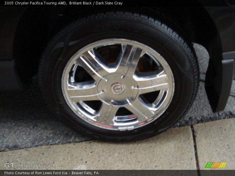 Brilliant Black / Dark Slate Gray 2005 Chrysler Pacifica Touring AWD