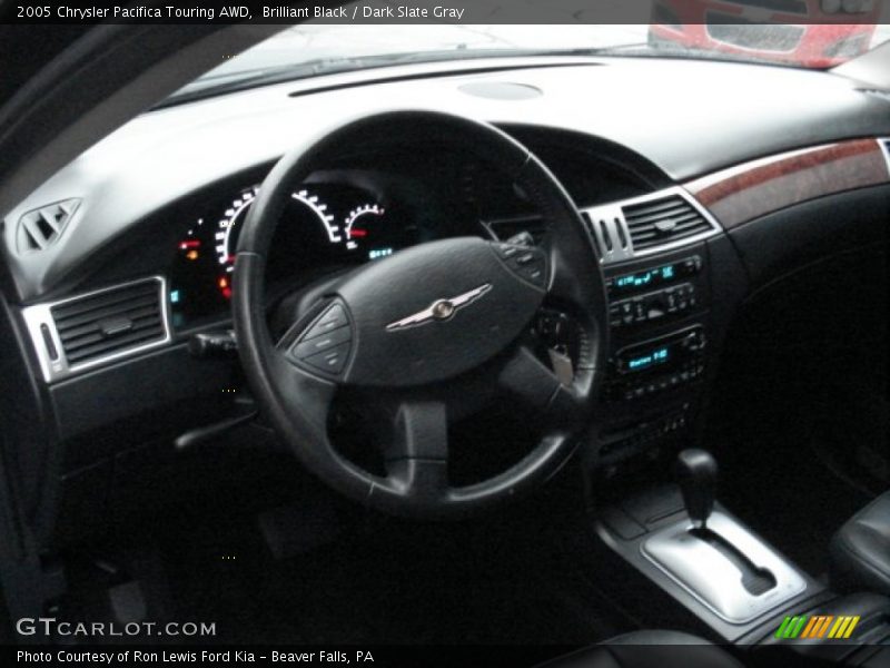Brilliant Black / Dark Slate Gray 2005 Chrysler Pacifica Touring AWD