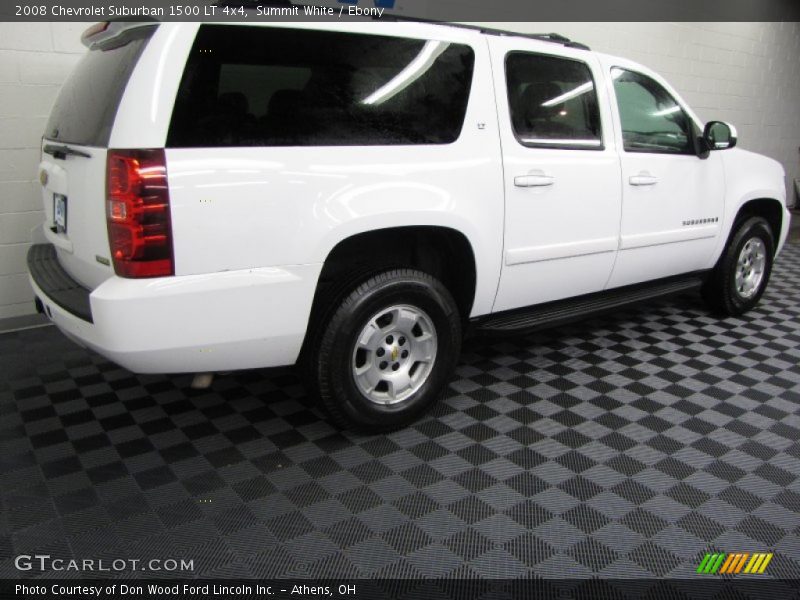 Summit White / Ebony 2008 Chevrolet Suburban 1500 LT 4x4