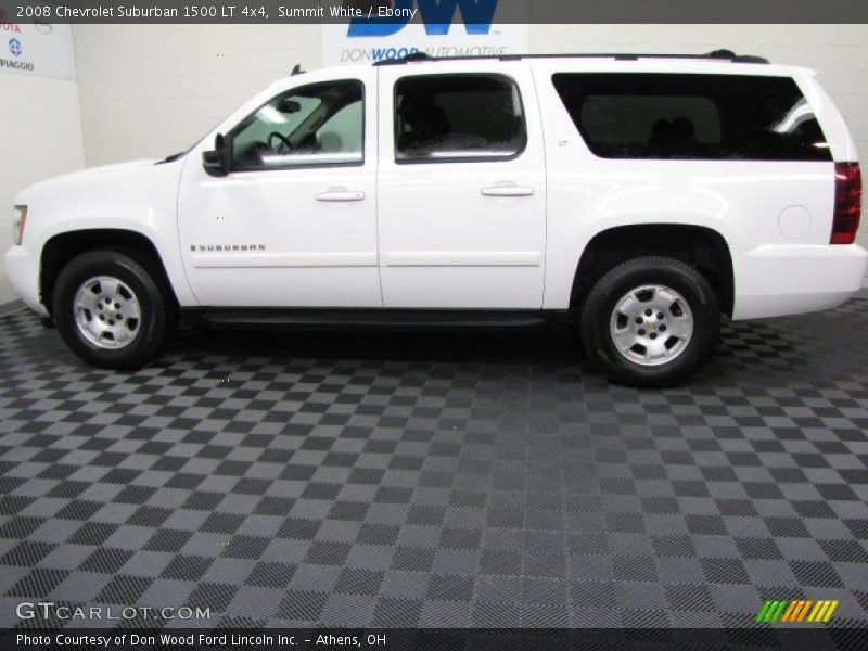 Summit White / Ebony 2008 Chevrolet Suburban 1500 LT 4x4