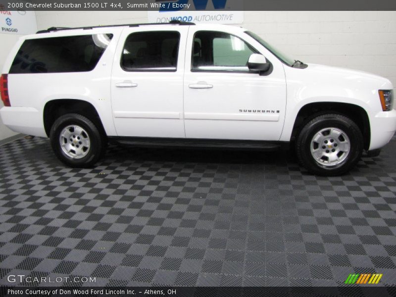 Summit White / Ebony 2008 Chevrolet Suburban 1500 LT 4x4