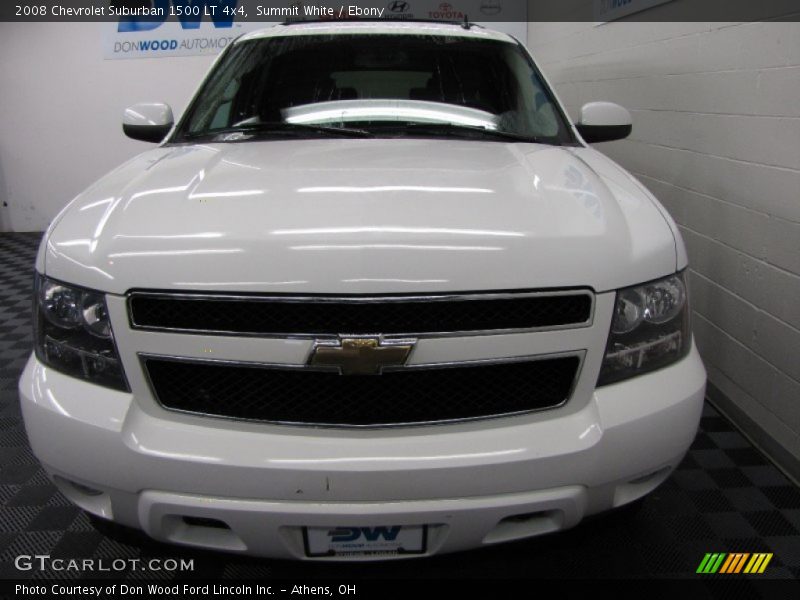 Summit White / Ebony 2008 Chevrolet Suburban 1500 LT 4x4