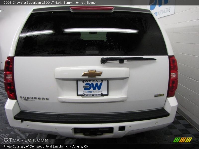 Summit White / Ebony 2008 Chevrolet Suburban 1500 LT 4x4