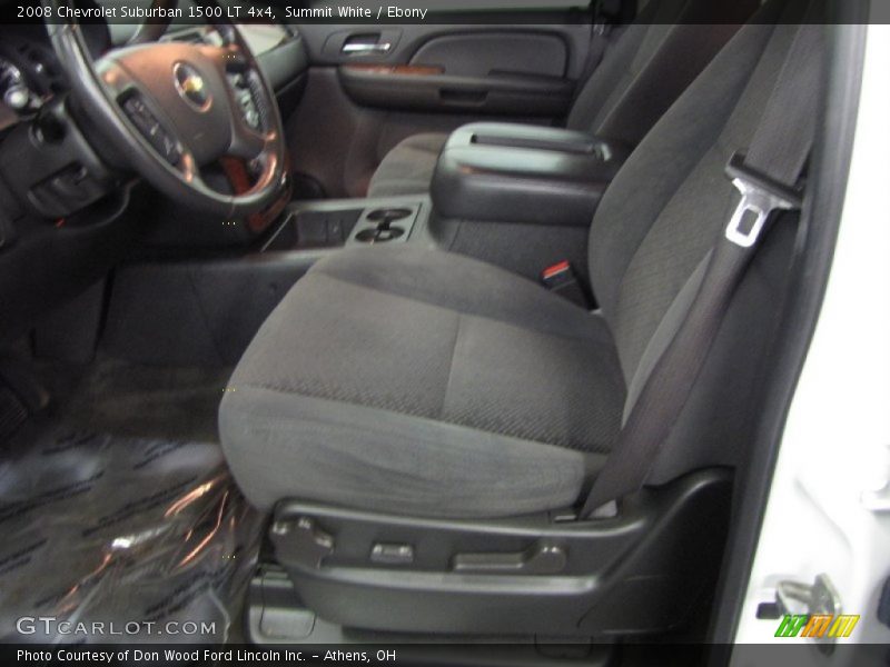 Summit White / Ebony 2008 Chevrolet Suburban 1500 LT 4x4