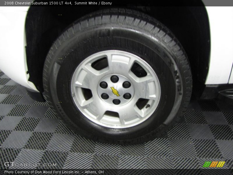 Summit White / Ebony 2008 Chevrolet Suburban 1500 LT 4x4