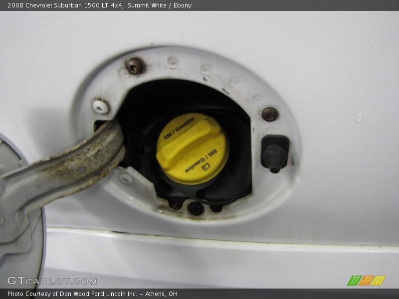 Summit White / Ebony 2008 Chevrolet Suburban 1500 LT 4x4