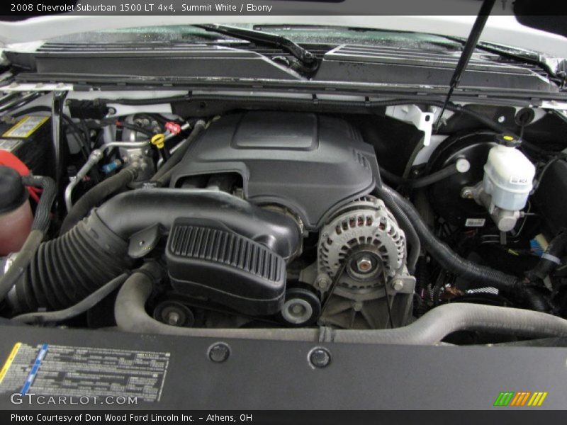 Summit White / Ebony 2008 Chevrolet Suburban 1500 LT 4x4