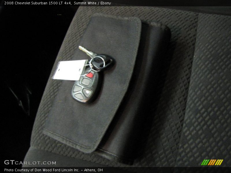 Summit White / Ebony 2008 Chevrolet Suburban 1500 LT 4x4