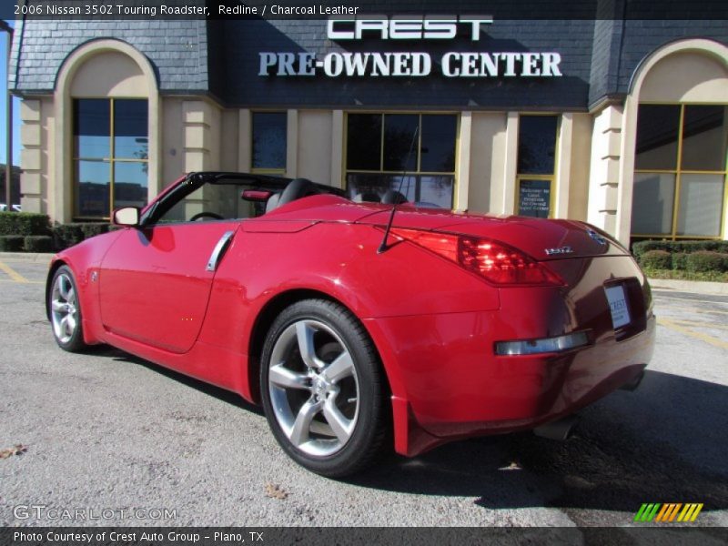 Redline / Charcoal Leather 2006 Nissan 350Z Touring Roadster