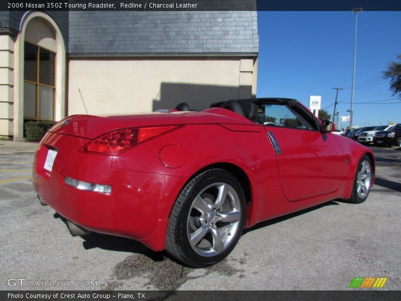 Redline / Charcoal Leather 2006 Nissan 350Z Touring Roadster