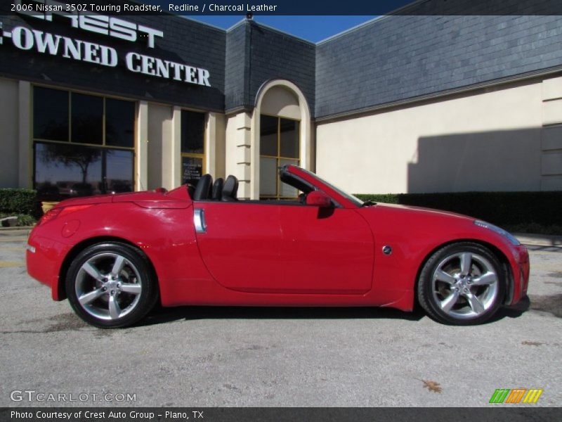 Redline / Charcoal Leather 2006 Nissan 350Z Touring Roadster