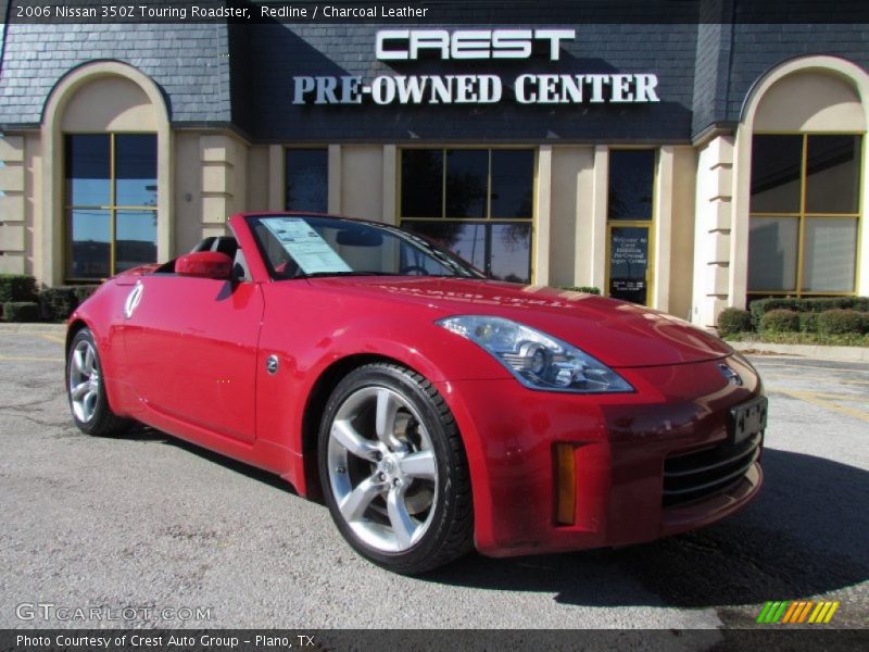 Redline / Charcoal Leather 2006 Nissan 350Z Touring Roadster
