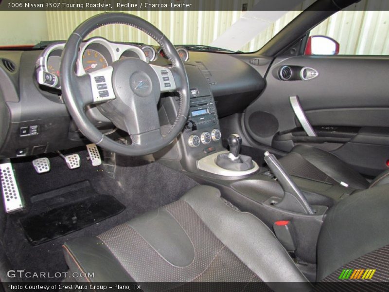 Redline / Charcoal Leather 2006 Nissan 350Z Touring Roadster